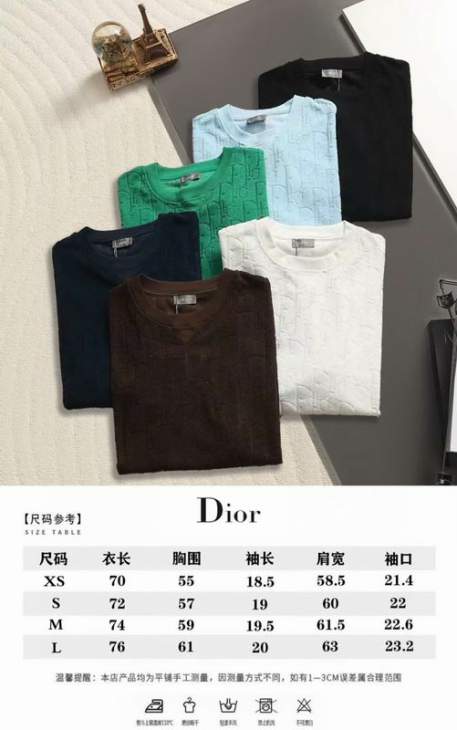 Dior T Shirts Short _SKUDiorXS-Lxetr28215420